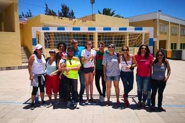 Jornada de convivencia deportiva en El Goro (Foto TA)